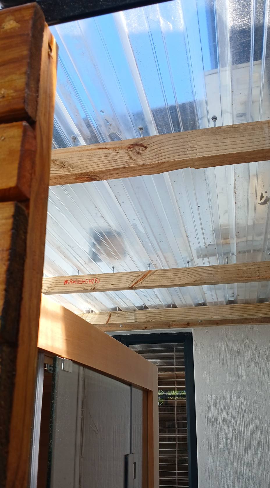 Veranda Roof Installation