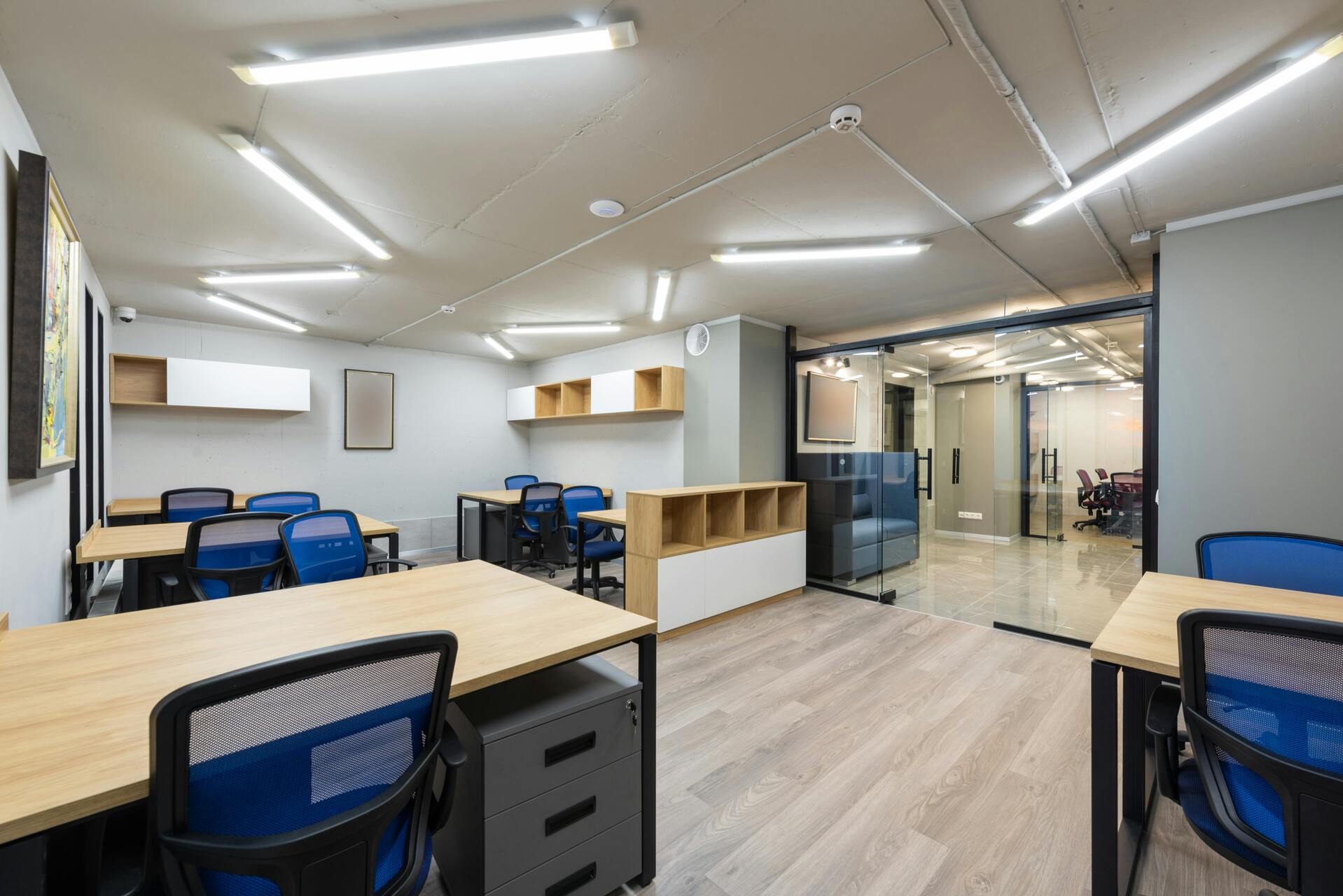 Open-Plan Workspace