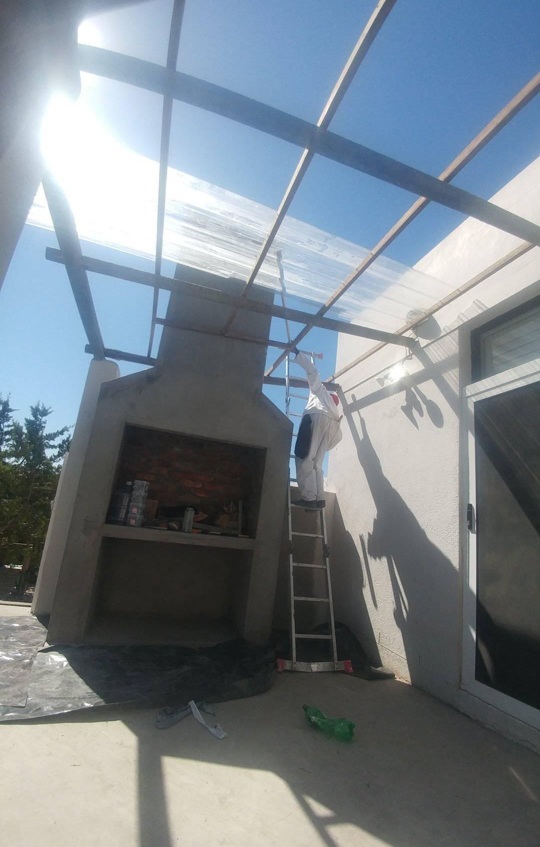 Braai Area Roof